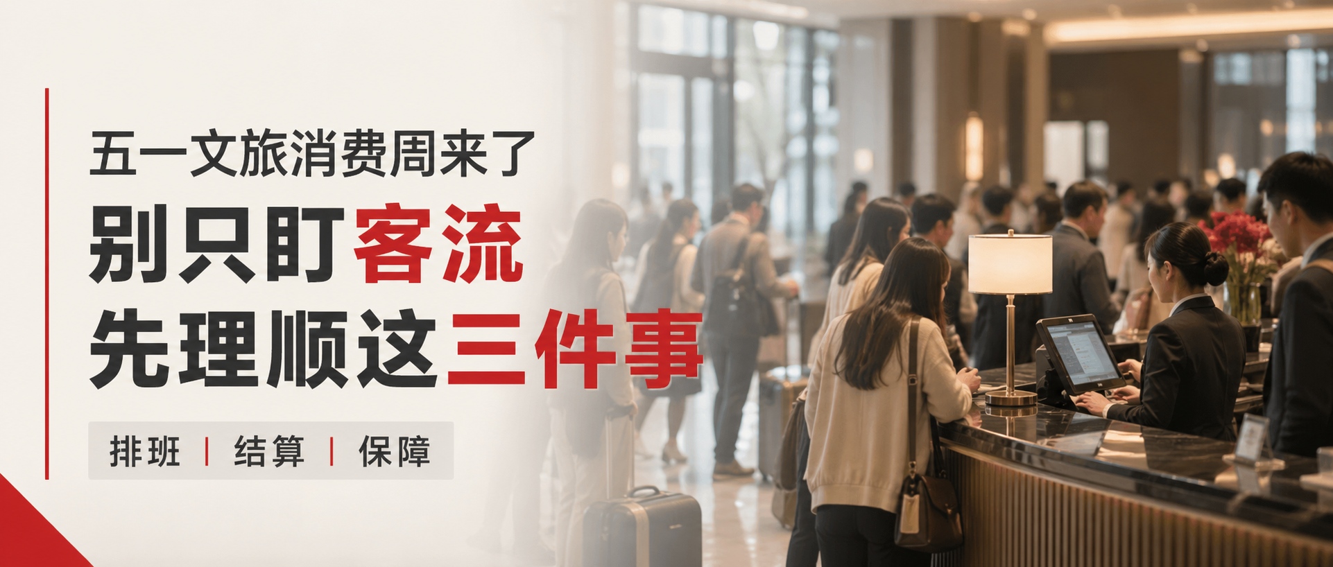 五一文旅消费周来了，服务业别只盯客流，要先理顺这三件事